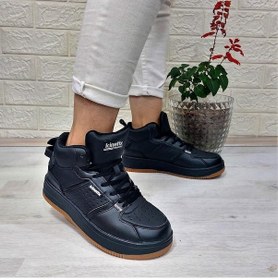 Resim Kinetix Enner Pu Hı Siyah Fuspetli Boğazlı Kaymaz Spor Ayakkabı 001 