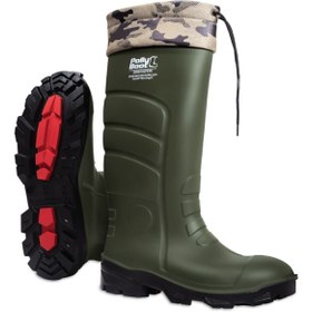 Resim Polly Boot Erkek Haki Galaxy Vega O4 (KORUMASIZ)uzun Boğazlı Çizme 