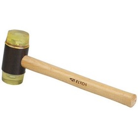 Resim Eltos Ahşap Saplı Plastik Tokmak Çekiç 40 mmEVT831 