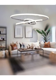 Resim Tt300-3 Kr Tt Aydınlatma Krom Kaplama 3 Renk Işık Modüllü Led Krom 
