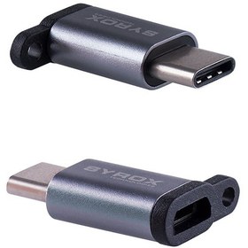 Resim Syrox Type-C Micro USB Dönüştürücü DT14 Gümüş 