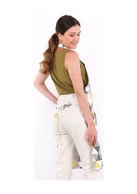 Resim Petra Mutfak Önlüğü Sarı-siyah 