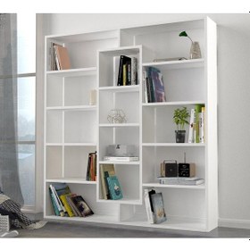 Resim Dekorister Ample Kitaplık Beyaz 