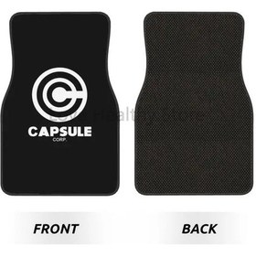 Resim Özel Kapsül Şirketi Araba Yastığı 4 Parça Anime Dbz Araba Ön Ve Arka 4 1 Piece Set 