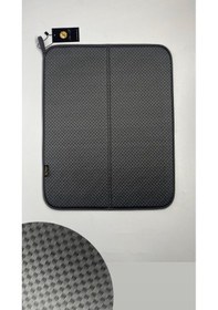 Resim Bulaşık Matı Ve Telli Bez Kampanyası Gri 