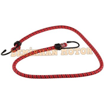 Motosiklet Bagaj Lastiği 9mm-100cm Kırmızı