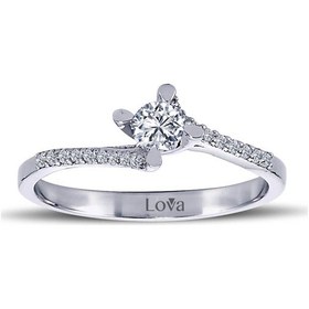 Resim Lova Toplam 0,38 Karat Pırlanta Tektaş Yüzük - 1070061 
