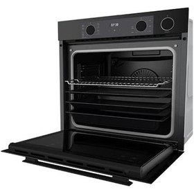 Resim Ferre QEP64CS + RS035 + D100 Steam Plus 75 Serisi 3'Lü Cam Ankastre Set 