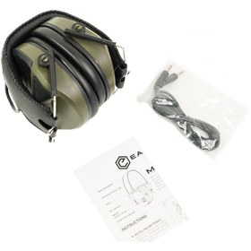 Resim Opsmen Earmor Elektronik Atış Kulaklığı (Olive) Yeşil M30-FG 