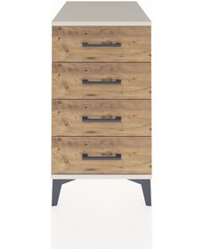 Resim Kronos Komodin 4 Çekmeceli 44x59x80 Aytaşı-çam Aytaşı 