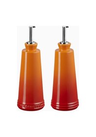 Resim Le Creuset Seramik Şık Tasarım Yağlık Sirkelik Seti Sosluk Turuncu 
