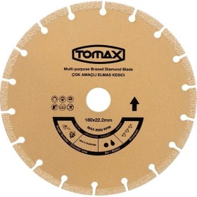 Resim Tomax Çok Amaçlı Elmas Kesici Disk - 115X22 