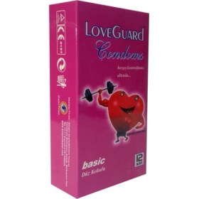 Resim Love Guard Basic (Düz Kokulu ) Prezervatif 