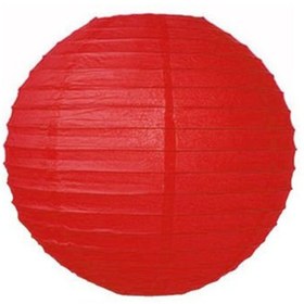 Resim Evvano Dekoratif Çin Feneri – Kağıt Lamba - Kırmızı 