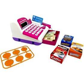 Resim Birlik Oyuncak Büyük Tuşlu Hesaplı Yazar Kasa Pembe Ls820a73 