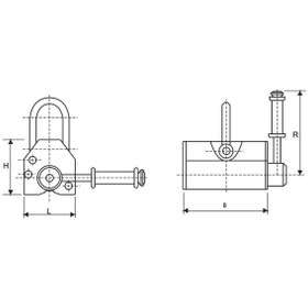 Resim Fett 100Kg Krasnic Manyetik Kaldıraç 