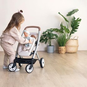 Resim Smoby Maxi-Cosi&Quinny Oyuncak İkiz Bebek Arabası - Bej 253222 