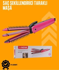 Resim shopwave Fön İşlemine Uyumlu Sabitleyici Saç Tarağı 