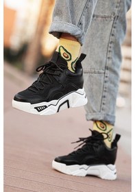 Resim Khayt Alice Fashion Hafif Kadın Spor Ayakkabı Siyah 