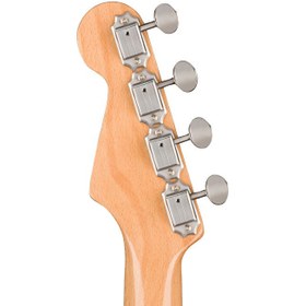 Resim Fender 0971653032 Fullerton Strat Elektro Ukulele (Sunburst) | Stratocaster Gövde Şekli Dahili Preamp ve Eşsiz Sahne Görünümü 