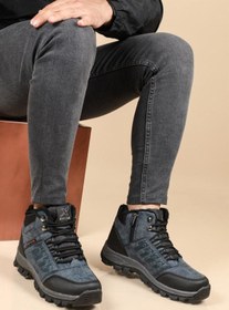 Resim XStep Unisex Kaydırmaz Su Ve Soğuğa Dayanıklı Içi Yünlü Fermuarlı Bot - Lacivert 