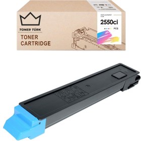 Resim tonertürk Utax 2550ci Muadil Toner Mavi- 662510011 
