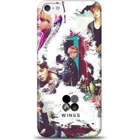 Resim Marselit Apple iPhone 6/6s Uyumlu Bts Tasarımlı Telefon Kılıfı 