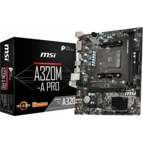 Resim anonim Msi A320M-A Pro Amd A320 3200Mhz Ddr4 Matx Anakart 