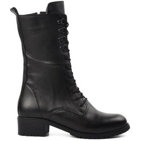 Resim Voyager İçi Polarlı %100 Hakiki/gerçek Deri Bağlı Fermuarlı Raha 001 