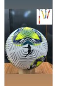 Resim TOPROCKSTORE Dikişli Futbol Topu 5 Numara Şişirme Pompası 