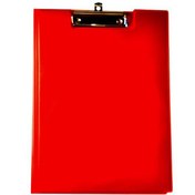 Resim Bafix Kapaklı Sekreterlik Plastik A4 Kırmızı 