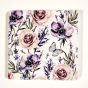 Resim Şeker Portakalım Dekoratif Figürlü Doğal Taş Gider Kapağı Banyo Süsü Tekli 10 x 10 cm 