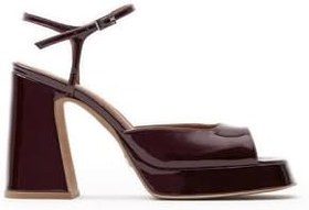 Resim Jabotter Lisbon Rugan 10 Cm Platform Topuklu Ayakkabı 