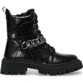 Resim Nine West Buslın 2pr Siyah Kadın Biker Bot Siyah 