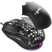 Resim Turcoshop11 Hxsj X300 Rgb Oyun Faresi Pc Laptop İçin Ayarlanabilir Modlar Degisebilir Kasa Siyah X300 