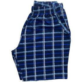 Resim Dode Flora Erkek Yazılı Kısa Kollu Şortlu Pijama Takım - 1202 - Ovr - Slp Lacivert 