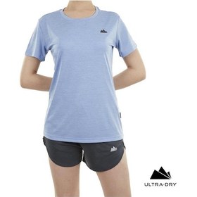 Resim Alpinist Project Ultra Dry Kadın T-shirt Mavi 001 