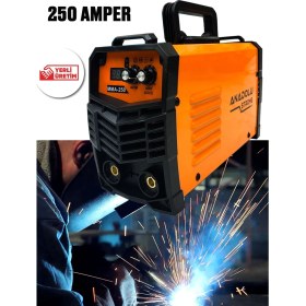 Resim Anadolu Strong Bakır Sargı 250 Amper Dijital Gösterge Çift Kart Soğutma Kaynak Makinesi Yerli Üretim 