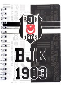 Resim Tmn 461949 Beşiktaş Spiralli Bloknot A6 Çizgili 80 Yaprak 