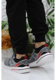 Resim Kinetix Calton Pu Gri Siyah Rahat Ürün Hafif Erkek Spor Ayakkabı 001 