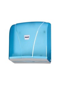 Resim Palex Z Katlama Dispenser Kağıt Havlu Dispenseri Aparatı - Şeffaf Mavi - Plastik - 27 Cm. - 1 Adet Mavi 