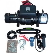 Resim Hunter Winch Hunter Vinç 13500 Lb Sentetik Halat 4X4 Offroad 12V 