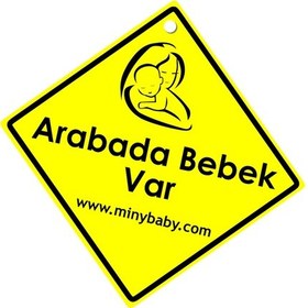 Resim Porakal Safety Arabada Bebek Var İkazı 