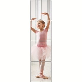 Resim 4/8 adet 1mm Kalınlıkta Kare Akrilik Ayna Duvar Çıkartmaları Arka Plan Duvar Dekorasyonu, Yatak Odası, Oturma Odası, Ofis, Mutfak, Banyo, Giriş, Dans Stüdyosu, Spor Salonu için Uygun, Kırılmaz Çıkarılabilir Kendinden Yapışkanlı Duvar Çıkartması Akrilik Ayna, Duvara Monte Makyaj Aynası Tam Vücut Aynası 20x20cm 