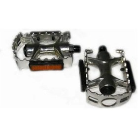 Resim Aim Bisiklet Pedal Alüminyum Tırtırlı Takım Açık Gri 