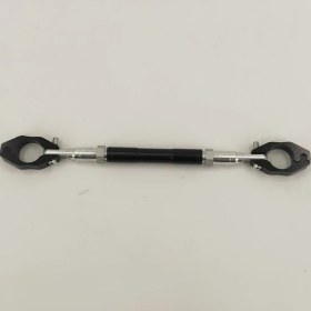 Resim Motion003 Siyah 22mm Motor Tutacak Ayarlanabilir Denge Çubuğu Direksiyon Destek Braketi 