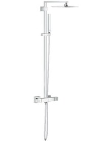 Resim Grohe Euphoria Cube Sistem 230 Duvara Monte Termostatik Duş Bataryası Krom 