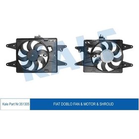 Resim Fan Motoru+Davlumbazli Doblo 2001- 1.9D (Mek) 504648618 