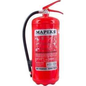 Resim Mapeks 6 kg Tozlu Yangın Söndürme Tüpü 