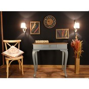Resim Wooding 80 Cm Çekmeceli Masif Gri Naturel Dresuar (548586312) Gri 